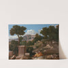 Landscape with Saint John on Patmos by Nicolas Poussin