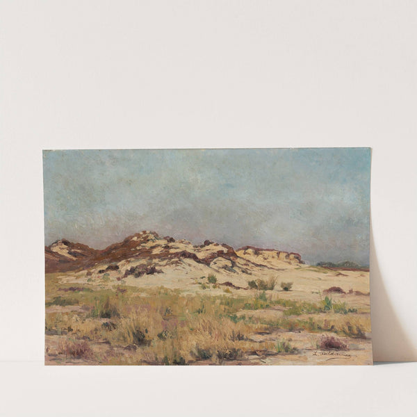 Landscape with Sand Dunes by Leon Delderenne