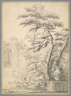 Landscape with Seated Figure