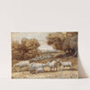 Landscape with Sheep (ca. 1648) by Claude Lorrain