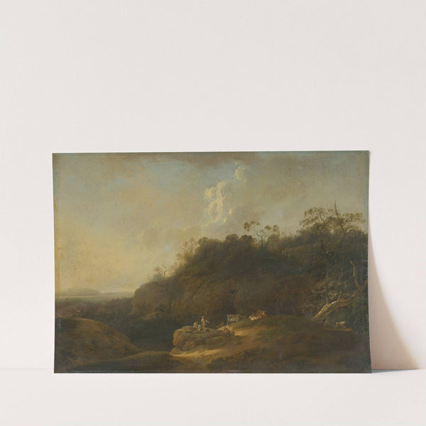 Landscape with Shepherd by Jan Wils
