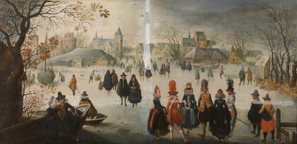 Landscape with Skaters