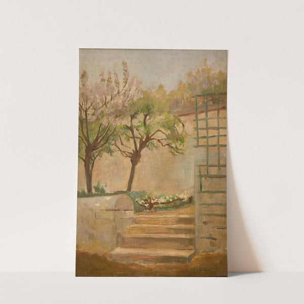 Landscape with Small Stairs by Jacek Malczewski