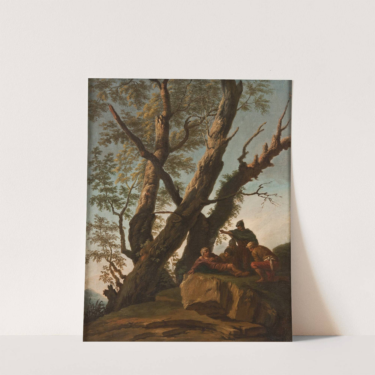 Landscape with Soldiers and Peasants by Andrea Locatelli