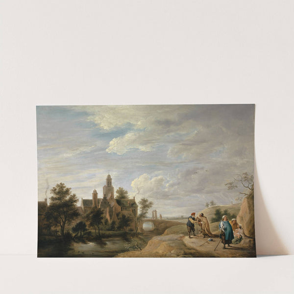 Landscape with Staffage Figures by David Teniers The Younger