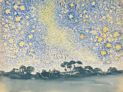 Landscape with Stars