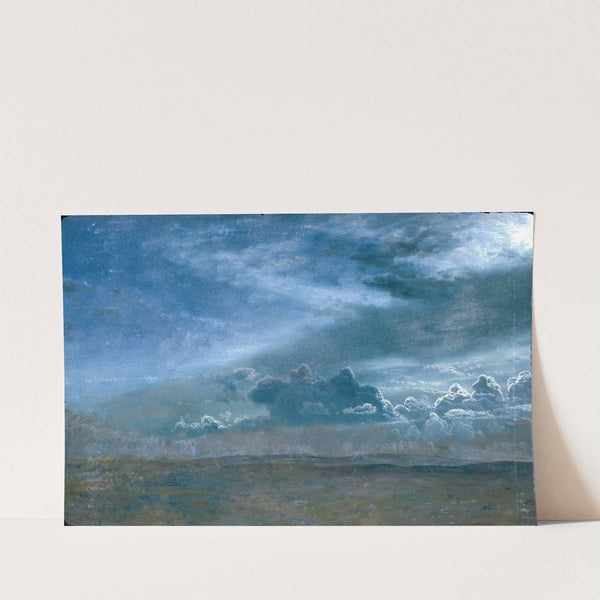 Landscape With Stormy Clouds (19th century) by Albert Bierstadt