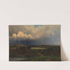 Landscape with stormy Sky by Joachim Frich