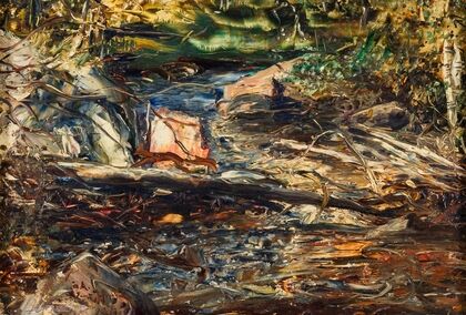 Landscape with Stream — size preview
