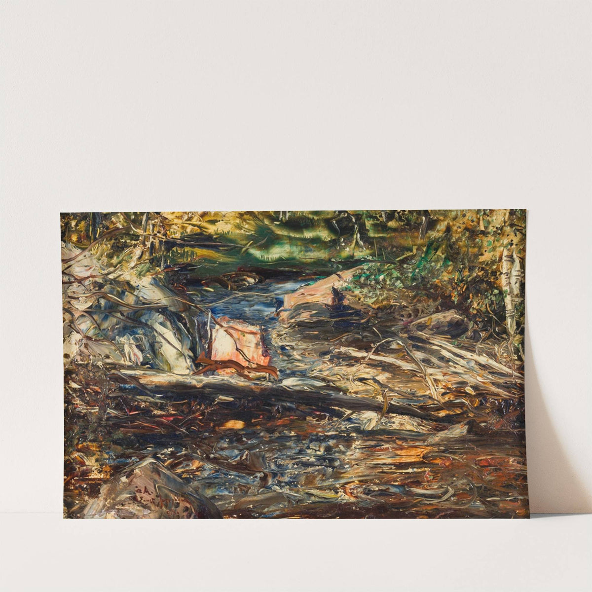 Landscape with Stream (1884) by Ernst Josephson