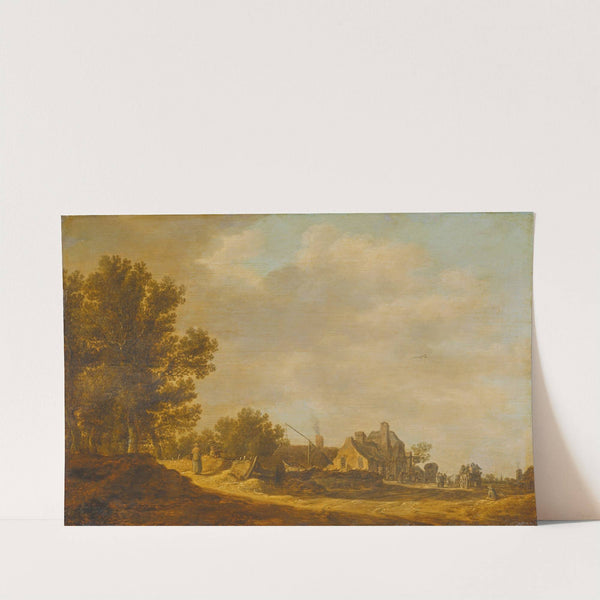 Landscape with Tavern by Jan van Goyen