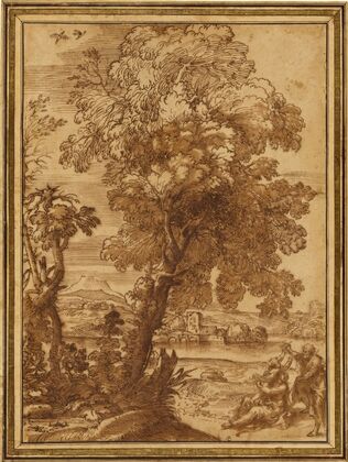 Landscape with the Holy Family (Rest on the Flight into Egypt)