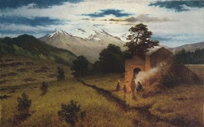 Landscape with the Iztaccíhuatl in the Background