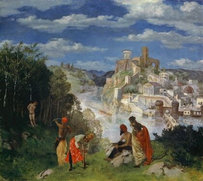 Landscape with the Martyrdom of Saint Sebastian (1894)