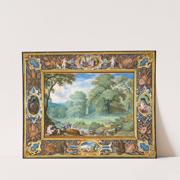 Landscape with the Story of Venus and Adonis by Hans Bol