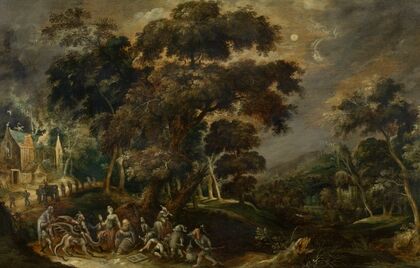Landscape with the Temptation of Saint Anthony the Great