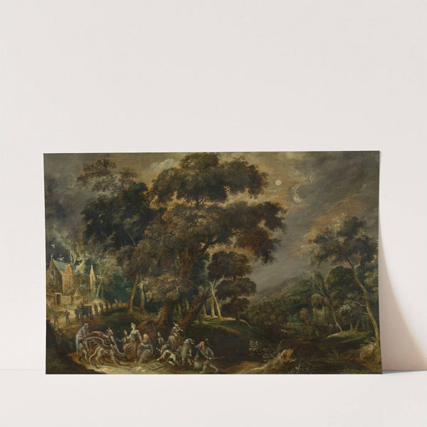Landscape with the Temptation of Saint Anthony the Great by Kerstiaen de Keuninck