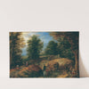 Landscape with Travelers on a Woodland Path by Jan Brueghel The Elder