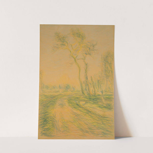 Landscape with Trees (1880-85) by Alfred Sisley