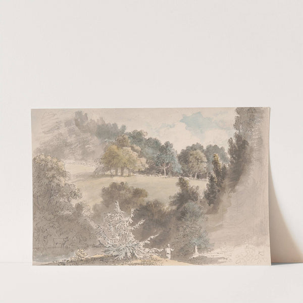 Landscape with trees (1801) by Anthony Devis