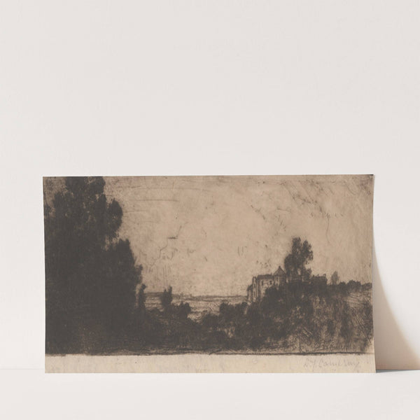 Landscape with Trees (1896) by David Young Cameron