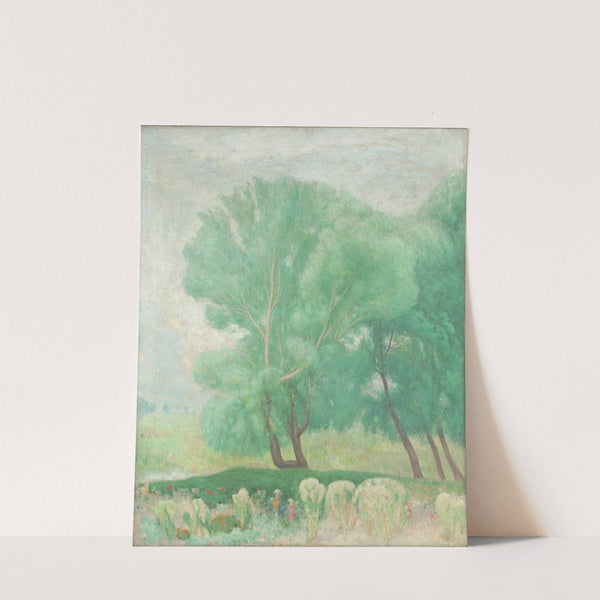 Landscape with Trees by Karol Miloslav Lehotský