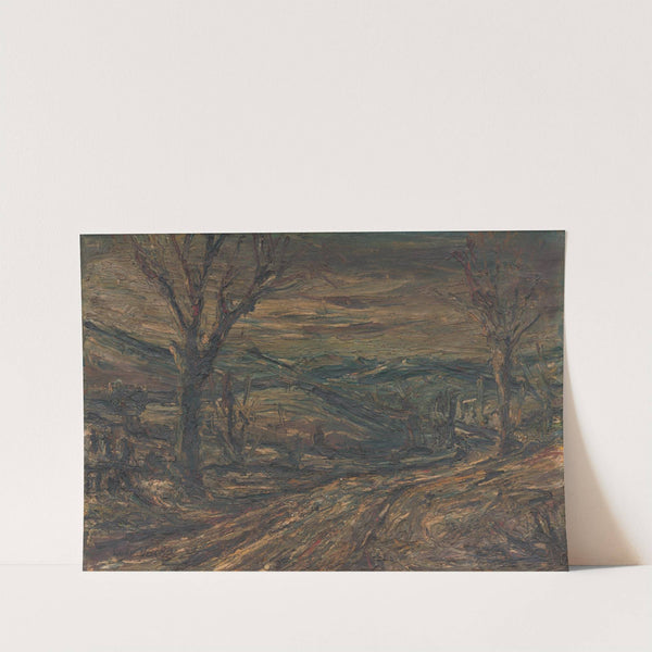 Landscape with Trees by Ľudovít Varga