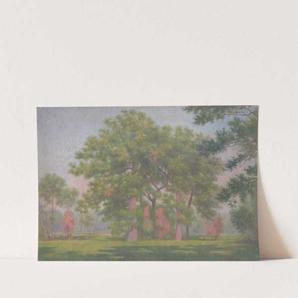 Landscape with Trees by Dezider Czölder