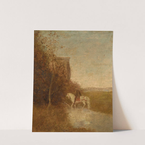 Landscape With Trees And Cattle by Albert Pinkham Ryder