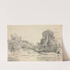 Landscape with Trees Surrounding a Pond (c. 1800–37) by John Constable