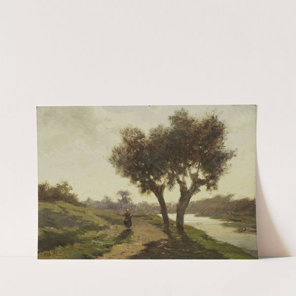 Landscape with two Trees by Paul Joseph Constantin Gabriël