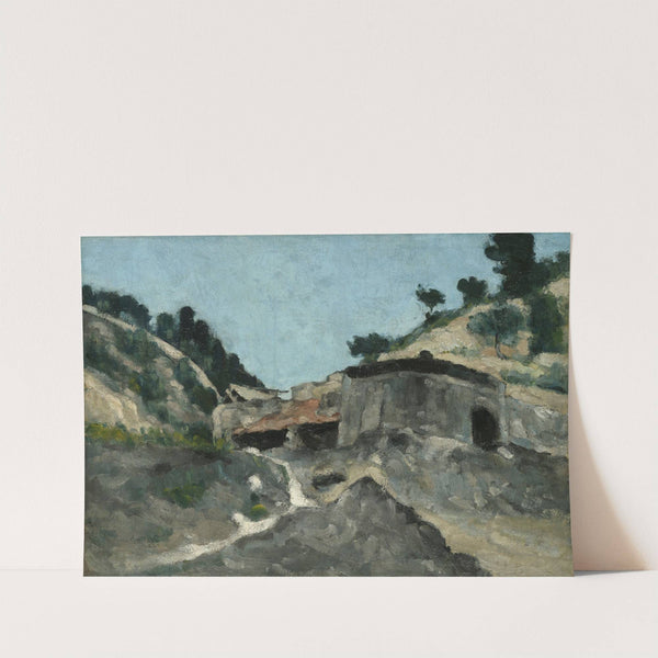 Landscape with Water Mill (ca. 1871) by Paul Cézanne