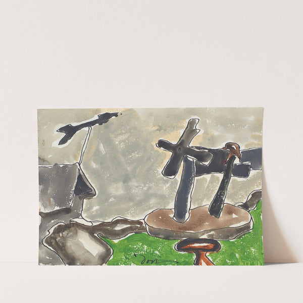 Landscape with Weather Vane (1935) by Arthur Dove