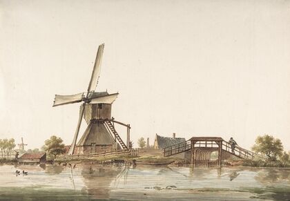 Landscape with Windmill