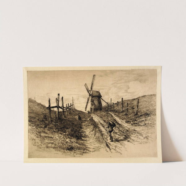 Landscape with Windmill (1884) by Charles Frederick William Mielatz