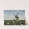 Landscape with Windmill near Schiedam (1873) by Johan Hendrik Weissenbruch