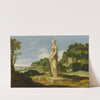 Landscape With Worshippers At The Altar Of Diana by Jacob Symonsz. Pynas
