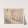 Landscapes after Ancient Masters Pl.05 (1693) by Mei Qing