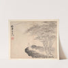 Landscapes after Ancient Masters Pl.11 (1693) by Mei Qing