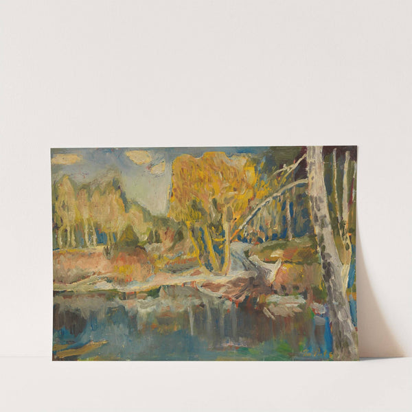 Landschaft by Leo Putz