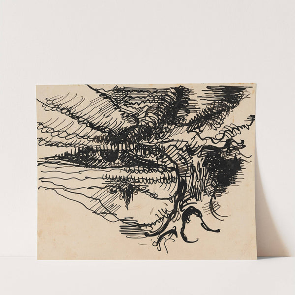 Landschaft by Wilhelm Morgner