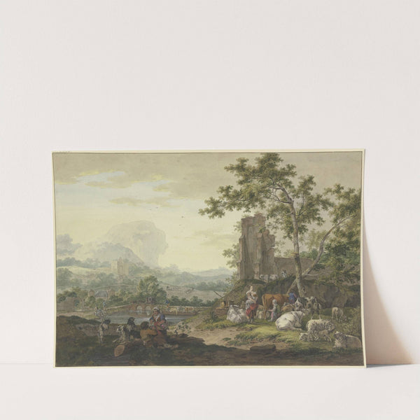 Landschaft by Bernhard Hendrik Thier