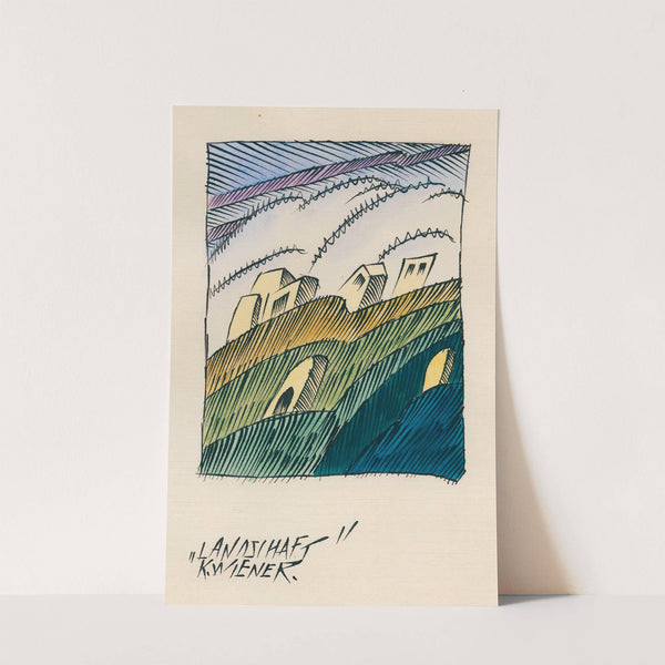 Landschaft by Karl Wiener