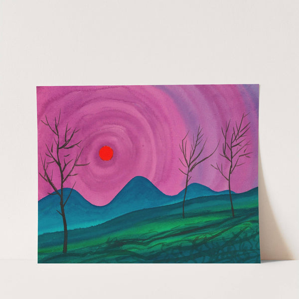 Landschaft by Karl Wiener