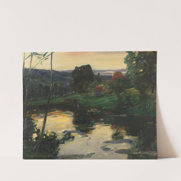 Landschaft an den Osterseen by Leo Putz