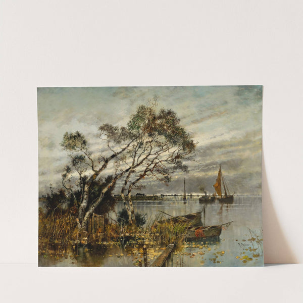 Landschaft an der Nordsee by Karl Heffner