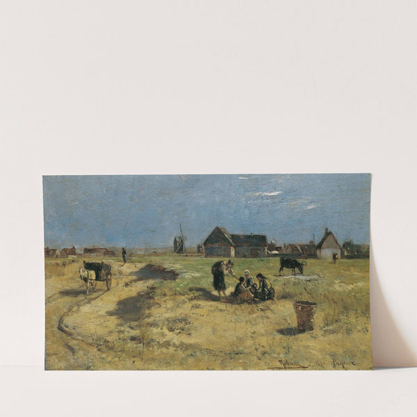 Landschaft aus Cayeux (1881) by Rudolf Ribarz