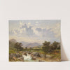 Landschaft bei Abtenau by Julius Rose