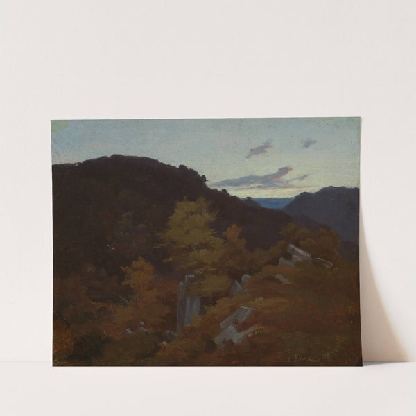 Landschaft bei Bernau (1860) by Eugen Bracht