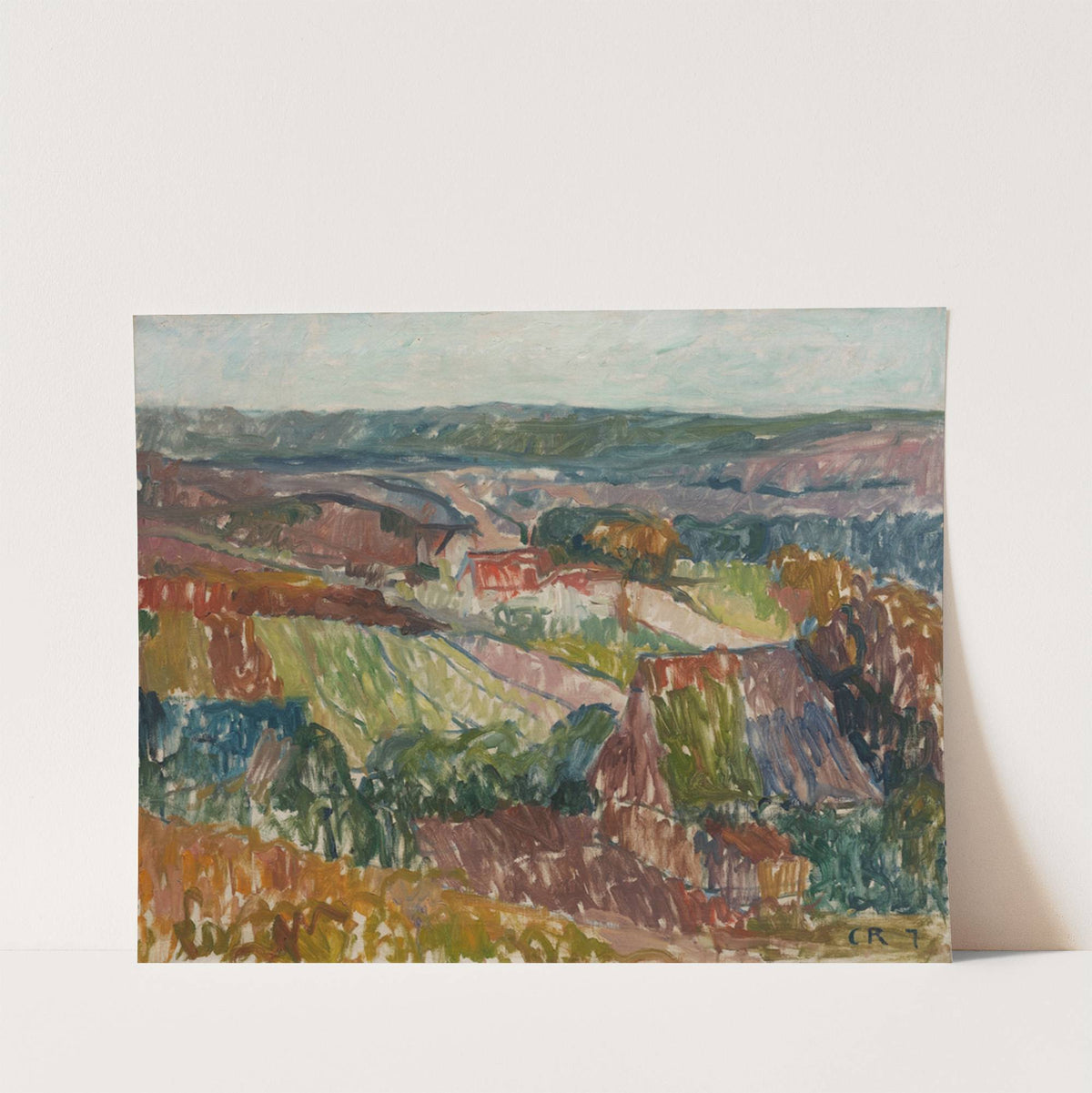 Landschaft bei Hetschburg (1907) by Christian Rohlfs